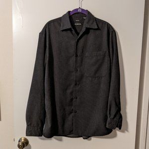 Long Sleeve Button Down Sueded Shirt SZ S 34/36